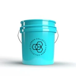 Carbon Collective Detailing Wheel Bucket - Teal (13L)