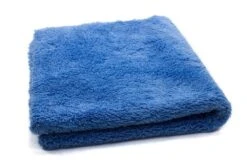 Super Plush Microfibre Edgeless Korean Cloth 470gsm - Blue (16" X 16")