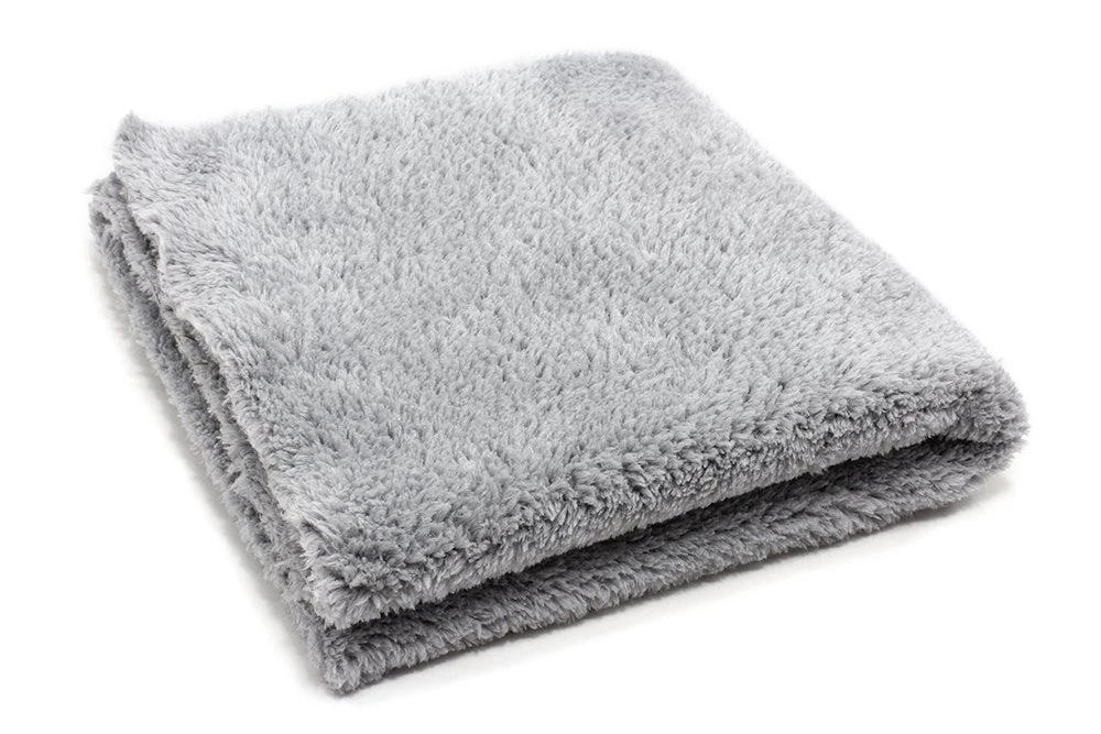 Super Plush Microfibre Edgeless Korean Cloth 470gsm - Grey (16" X 16")