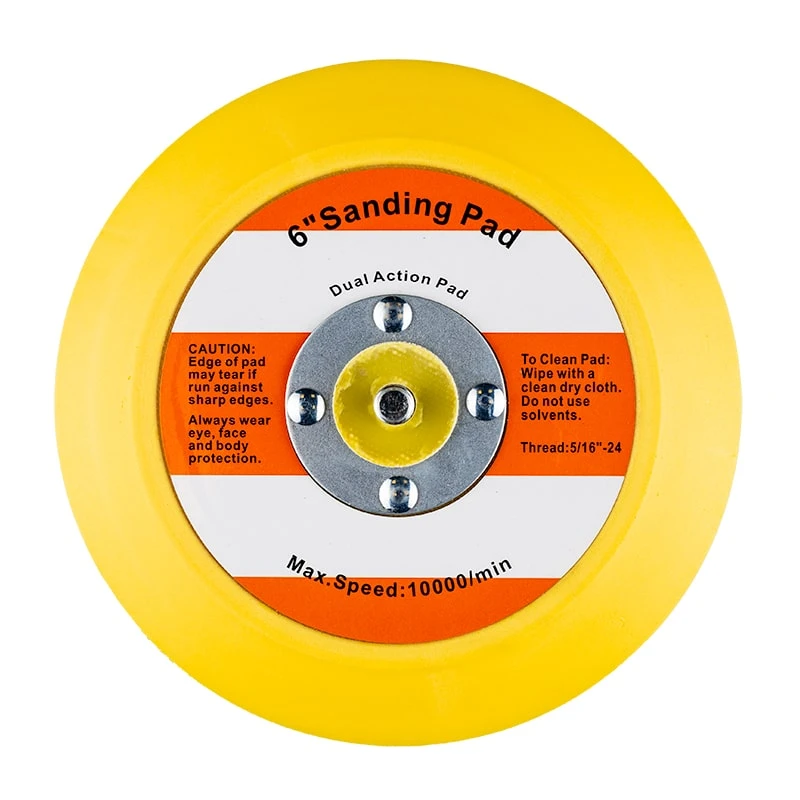 6" Backing Plate For Dual Action Polishing Machine 1 6" Backing Plate For Dual Action Polishing Machine