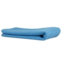 Chemical Guys Glass & Window Waffle Weave Streak Free Towel Blue 24"x16"