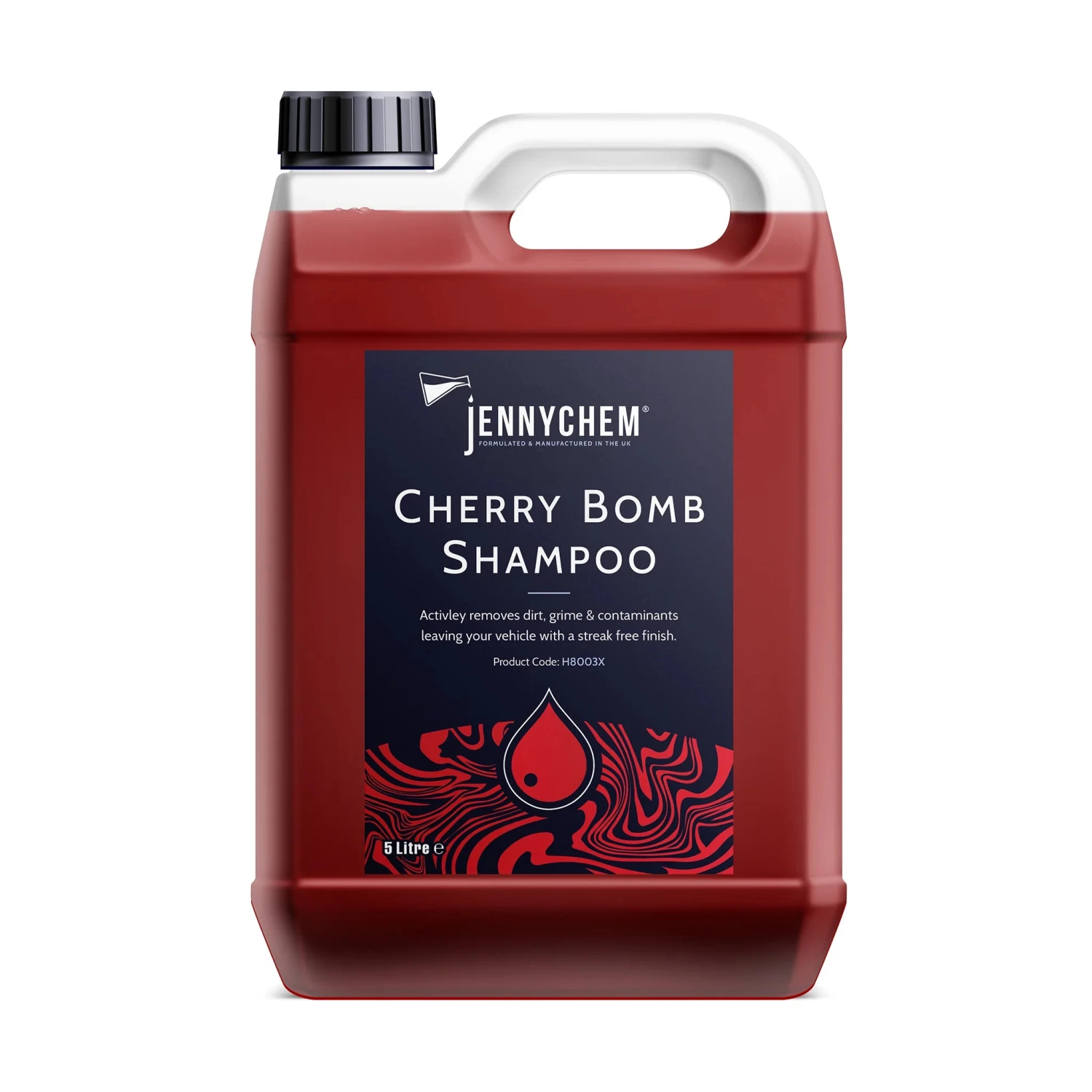 Jennychem Cherry Bomb Shampoo 5L 1 Jennychem Cherry Bomb Shampoo 5L