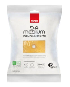 Rupes DA Medium Wool Pad Yellow (Various Sizes)