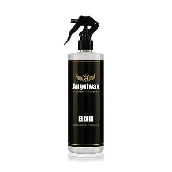 Angelwax Elixir Exterior Rubber & Tyre Dressing 500ml 1 Angelwax Elixir Exterior Rubber & Tyre Dressing 500ml