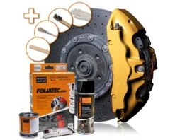 Foliatec Brake Caliper Paint Kit (Various Colours) -Interior Clean Shop FOLIATEC 2165 Bremssattel Lack Set prestige gold metallic 01fPEKpqnq961fj