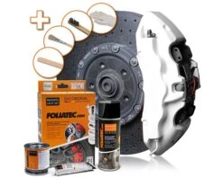 Foliatec Brake Caliper Paint Kit (Various Colours) -Interior Clean Shop FOLIATEC 2168 Bremssattel Lack Set pure white 010WnJEeWzQ3aQd