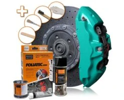 Foliatec Brake Caliper Paint Kit (Various Colours) -Interior Clean Shop FOLIATEC 2174 Bremssattel Lack Set ocean turquoise 01En7GzSmbzoLkk