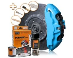 Foliatec Brake Caliper Paint Kit (Various Colours) -Interior Clean Shop FOLIATEC 2178 Bremssattel Lack Set sky blue 01