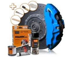 Foliatec Brake Caliper Paint Kit (Various Colours) -Interior Clean Shop FOLIATEC 2188 Bremssattel Lack Set gt blue 01