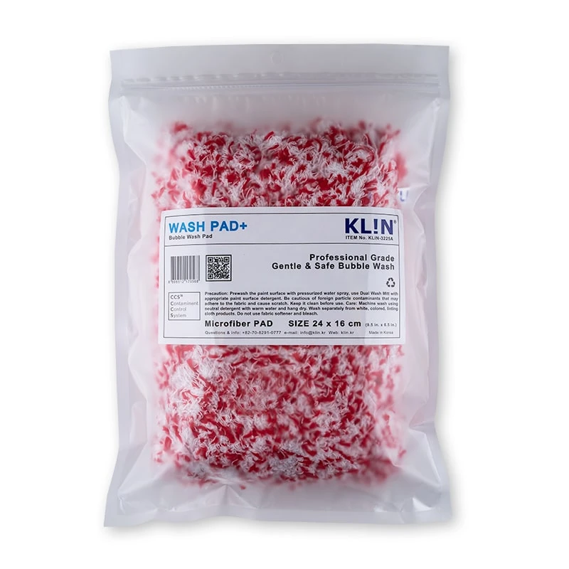 Klin Korea Wash Pad+- Red 1 Klin Korea Wash Pad+- Red