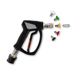 MTM Hydro SGS35 Stainless Steel Swivel Trigger Gun With Nozzle Kit