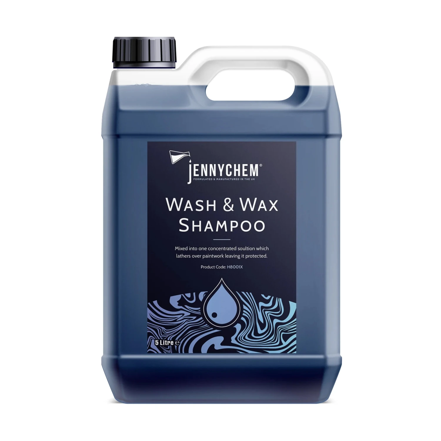 Jennychem Wash & Wax Shampoo 5L 1 Jennychem Wash & Wax Shampoo 5L