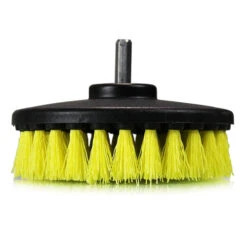 Chemical Guys Carpet Brush With Drill Attachment Medium Duty (Yellow)