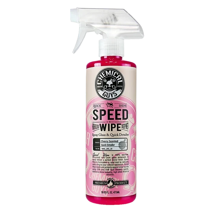Chemical Guys - Speed Wipe Spray & Streak Free Quick Shine (16OZ) 1 Chemical Guys - Speed Wipe Spray & Streak Free Quick Shine (16OZ)