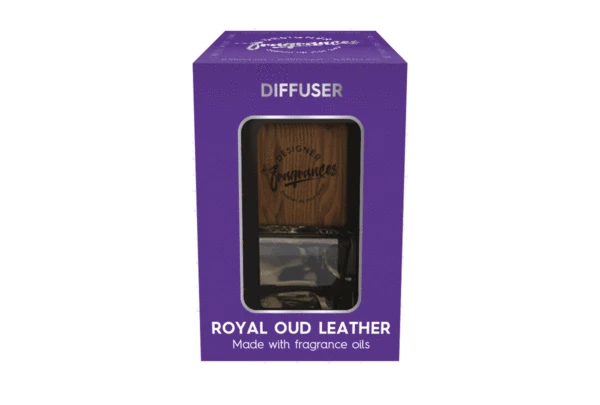 Designer Fragrances Royal Oud Leather Diffuser 2 Designer Fragrances Royal Oud Leather Diffuser - Image 2