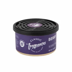 Designer Fragrance Air Freshener Tin (Various Scents) -Interior Clean Shop designer fragrances berry scent tin air freshener