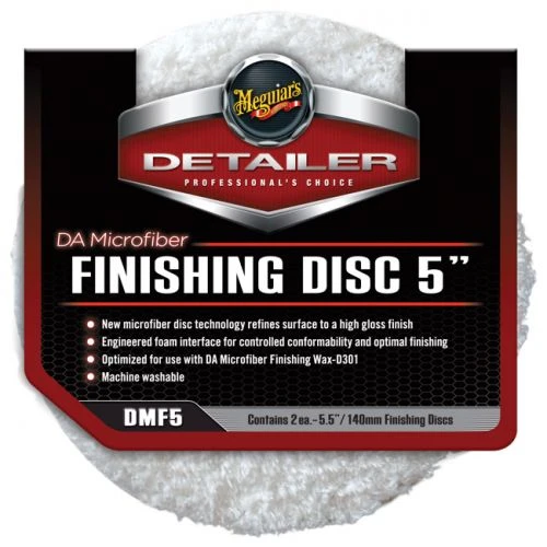 Meguiars - DA Microfibre Finishing Disc 5" 2 Pack 1 Meguiars - DA Microfibre Finishing Disc 5" 2 Pack