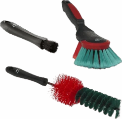 Vikan Ultimate Detailers 3 Brush Set